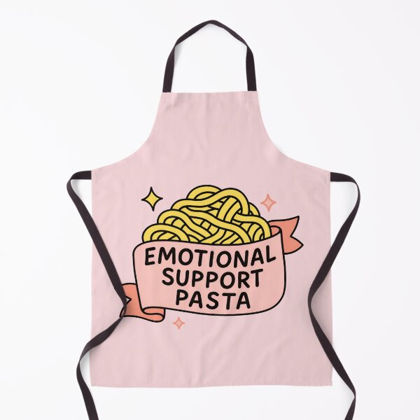 Item preview, Emotional Support Pasta Funny Comfort Food Carbs Lover designed and sold by ronakris009.