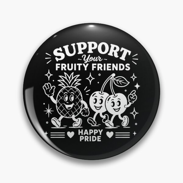 Item preview, Fruity Friends lgbtqia Pride, Gay Rights, PRIDE Rainbow, Pride Parade, lgbtq+, Support lesbian designed and sold by Sprinkle12345.
