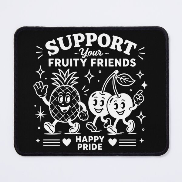 Item preview, Fruity Friends lgbtqia Pride, Gay Rights, PRIDE Rainbow, Pride Parade, lgbtq+, Support lesbian designed and sold by Sprinkle12345.