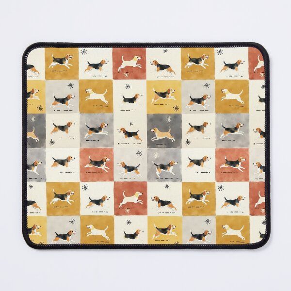 Item preview, The Playful Hound Checkerboard designed and sold by TJ Art and Camera.