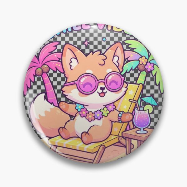 Item preview, Chill Vibes Relaxing Fox designed and sold by MalinStyle.
