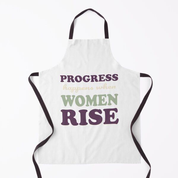 Item preview, Progress Happens When Women Rise Typography T-Shirt | Women's Empowerment Design designed and sold by Velora Printss.
