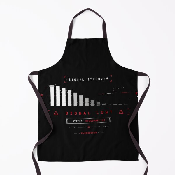 Item preview, Signal Lost Glitch AI Interface T-Shirt | Cyberpunk System Error Tech Design designed and sold by WeirdNightCo.