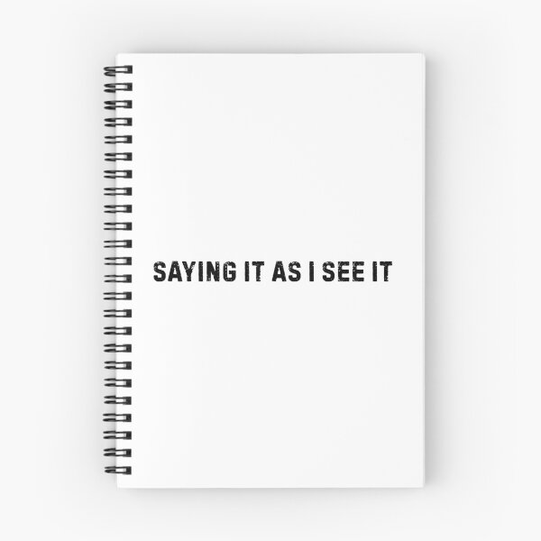 Item preview, Saying It As I See It Bold Honest Quote Distressed text Straight Talk No Filter Gift designed and sold by HYPNK.