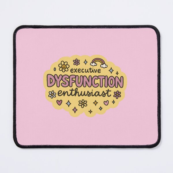 Item preview, Executive Dysfunction Enthusiast Funny ADHD Neurodivergent Mental Health designed and sold by ronakris009.