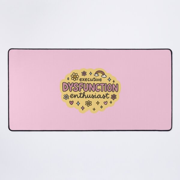 Item preview, Executive Dysfunction Enthusiast Funny ADHD Neurodivergent Mental Health designed and sold by ronakris009.