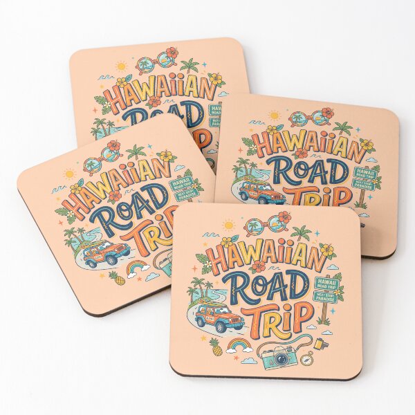 Item preview, Hawaiian Road Trip – Hawaiian Vibes Design designed and sold by Sea Gem.