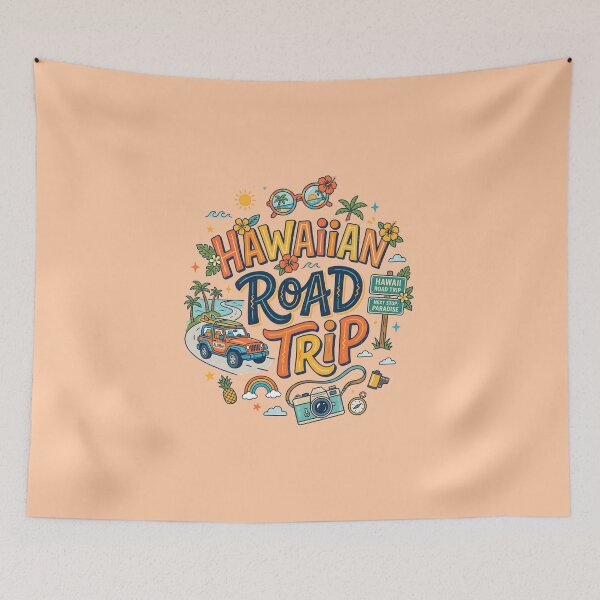 Item preview, Hawaiian Road Trip – Hawaiian Vibes Design designed and sold by Sea Gem.