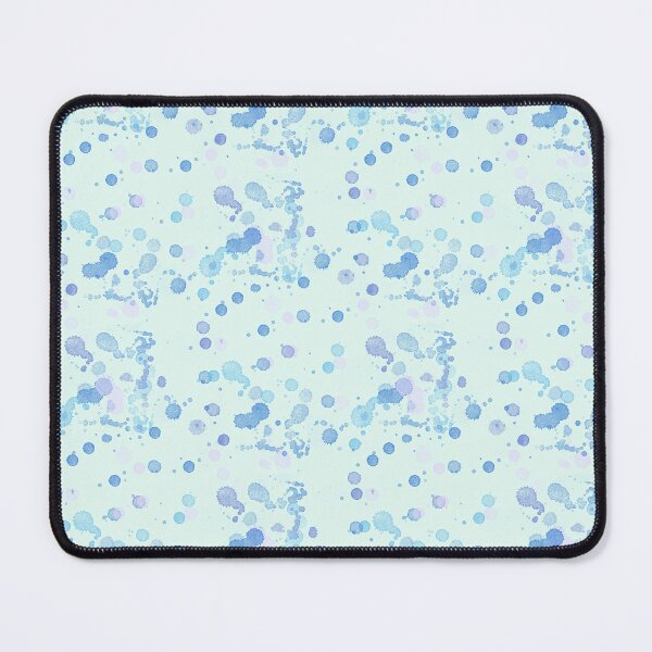 Item preview, Blue and Mint Green Watercolor Splashes designed and sold by Nekogobido.
