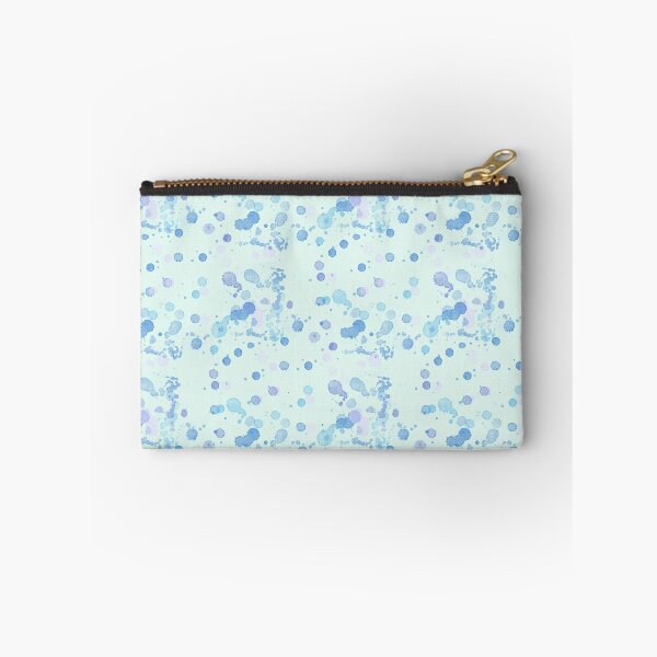 Item preview, Blue and Mint Green Watercolor Splashes designed and sold by Nekogobido.