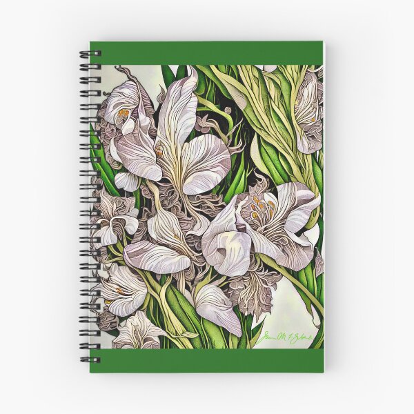 Item preview, Abstract Irises. designed and sold by ©Janis Zroback.