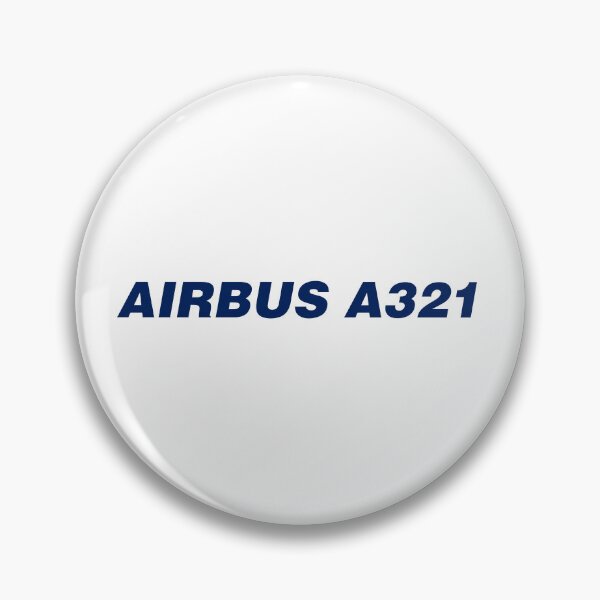 Item preview, Airbus A321 Text Sticker designed and sold by Aviation Sticker Shop.
