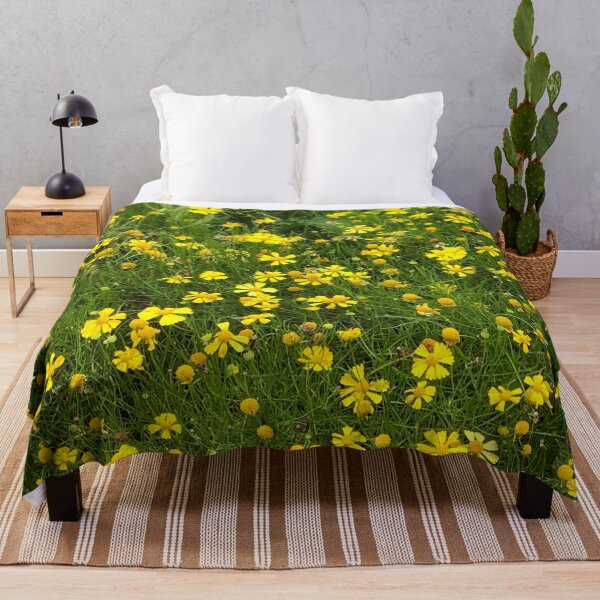 Item preview, Yellow flower field, no filter, real photograph designed and sold by GiSilver.