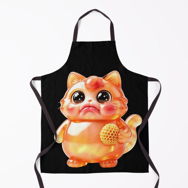 Item preview, The Bee Sting Mishap - Sad Emerald Cat designed and sold by ABYSSLAB.
