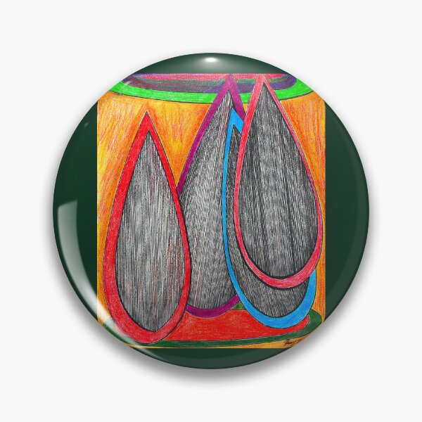 Item preview, Geometric Teardrops designed and sold by Haxson37art.