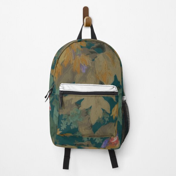 Item preview, Earthy greens and leaf motif with Bird Print Nature designed and sold by BlueLineLAX.