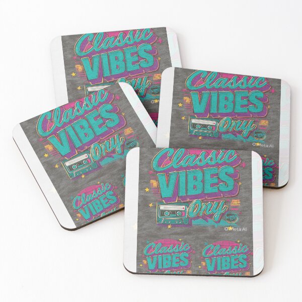 Item preview, Classic Vibes Only – Retro Cassette & 80s Nostalgia Design designed and sold by CKADigital.
