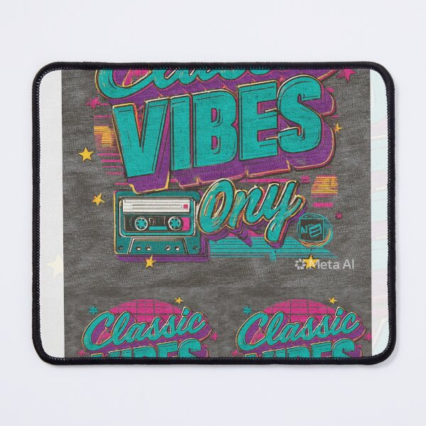 Item preview, Classic Vibes Only – Retro Cassette & 80s Nostalgia Design designed and sold by CKADigital.