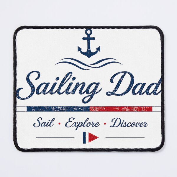Item preview, Vintage Sailing Dad Nautical Father's Shirt designed and sold by MWSailingClub.