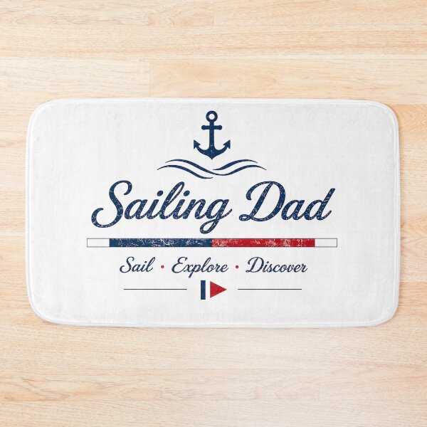 Item preview, Vintage Sailing Dad Nautical Father's Shirt designed and sold by MWSailingClub.