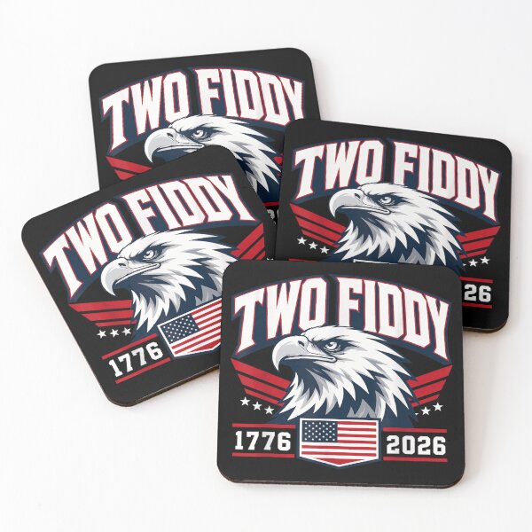 Item preview, Two Fiddy American Eagle US 250th Anniversary Independence Day 1776 2026 T-Shirt designed and sold by DuneHaicna.