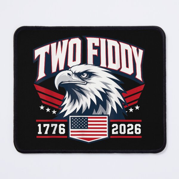 Item preview, Two Fiddy American Eagle US 250th Anniversary Independence Day 1776 2026 T-Shirt designed and sold by DuneHaicna.