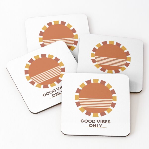 Item preview, Good Vibes Only Retro Sun designed and sold by ⭐ AURA STUDIO.