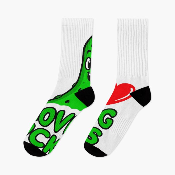 Item preview, funny inappropriate pickles I Love Big Pickles designed and sold by Uglyandcute.