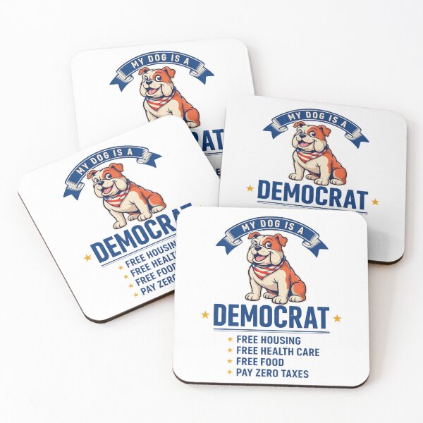 Item preview, My Dog Is A Democrat designed and sold by Millsoft.
