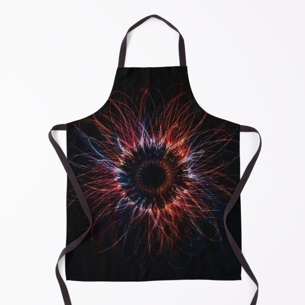 Item preview, Heart of the Wind | Red Blue Abstract Light Wall Art designed and sold by WitchyBotanicaArt.