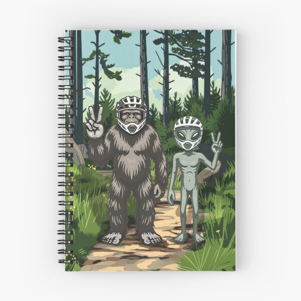Item preview, BIGFOOT & ALIEN MTB designed and sold by Wander X Design.