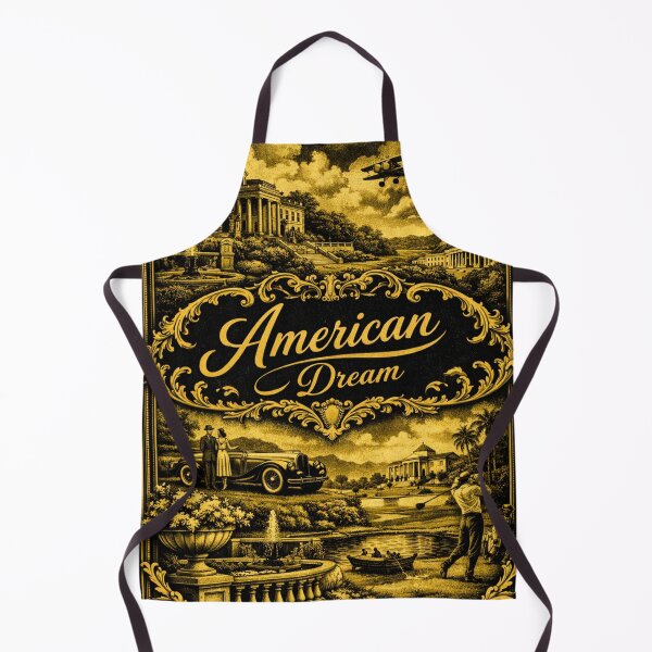 Item preview, American Dream Black and Gold Poster designed and sold by Ve & Co.
