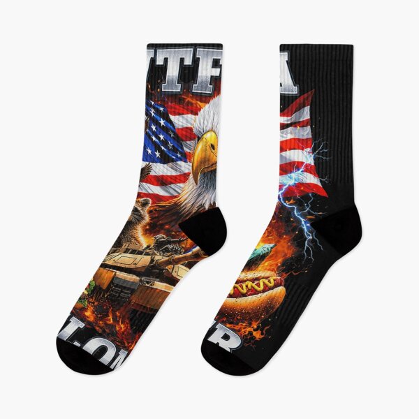 Item preview, Funny Wtf Is A Kilometer Patriotic American Meme Design With Eagle designed and sold by WilliaMaler.