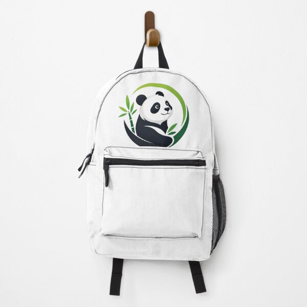 Item preview, Cute Panda Nature Logo designed and sold by WildBloom Prints.
