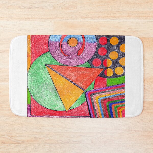 Item preview, Vibrant Abstract Totem designed and sold by Haxson37art.