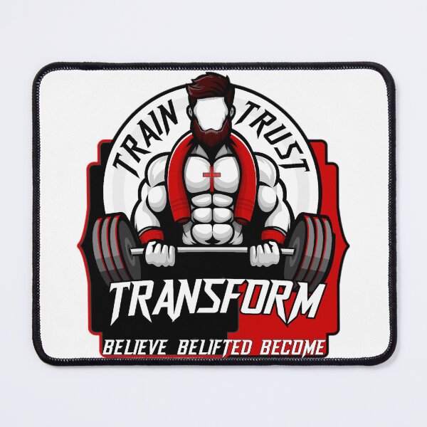 Item preview, Train Trust Transform Christian Fitness Gym designed and sold by Bezuiden.