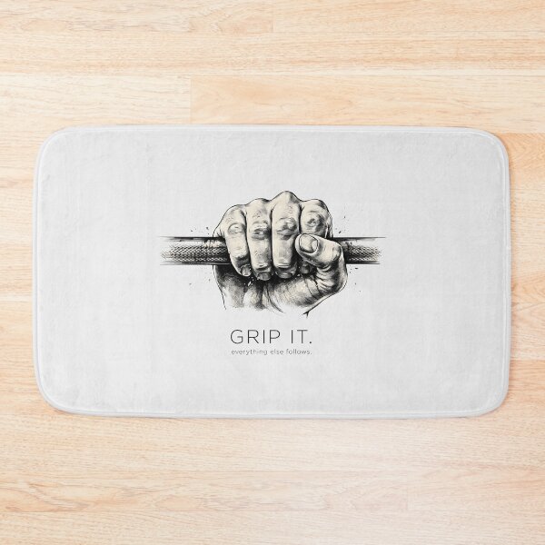 Item preview, Grip It Everything Else Follows - Weightlifting Hand designed and sold by Enea Kelo.