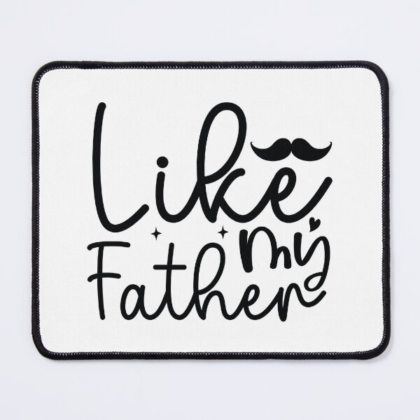 Item preview, Like My Father - Funny Dad Quotes Retro Vintage Aesthetic Best Papa Son Daughter Family Gift designed and sold by FuzionRaptor.