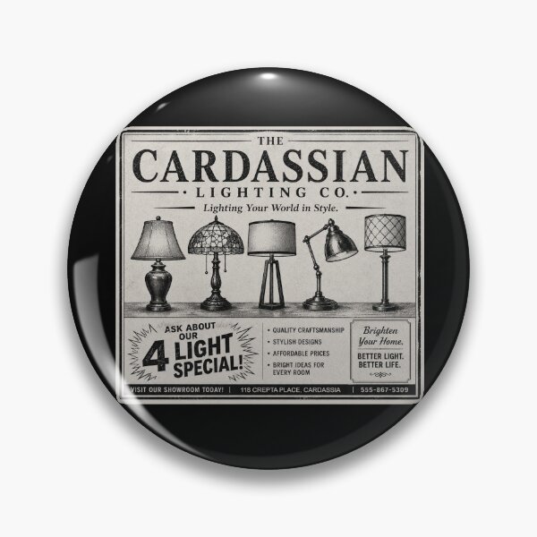 Item preview, The Cardassian Lighting Co. 4 light special! designed and sold by Bruce Custom Creations.