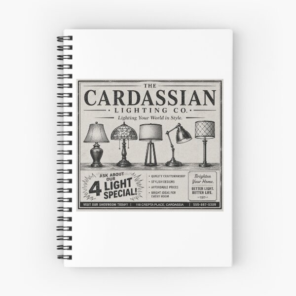 Item preview, The Cardassian Lighting Co. 4 light special! designed and sold by Bruce Custom Creations.