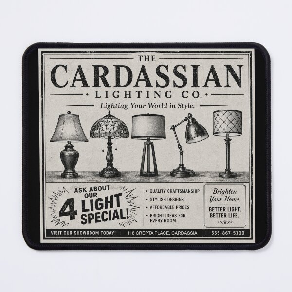 Item preview, The Cardassian Lighting Co. 4 light special! designed and sold by Bruce Custom Creations.