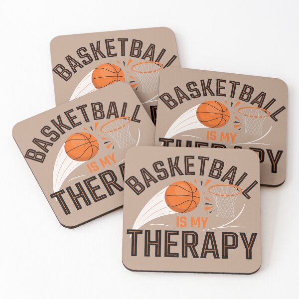 Item preview, Basketball Is My Therapy Vintage Basketball Design designed and sold by WikaKowalczyk.