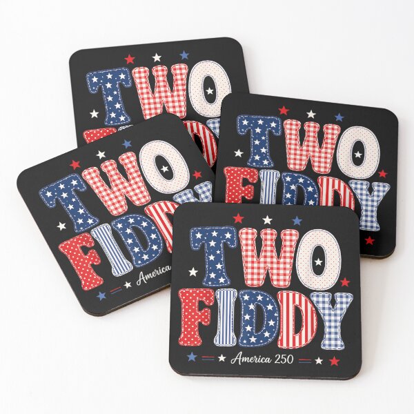Item preview, Two Fiddy America 250 Years Patriotic Gingham Text Design For Summer designed and sold by WilliaMaler.