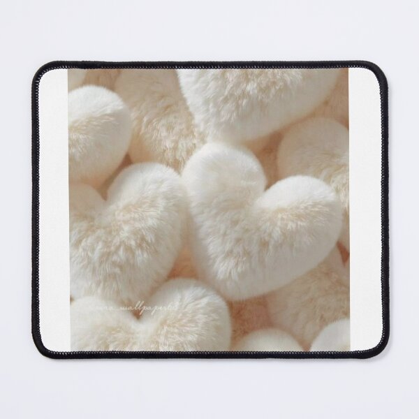 Item preview, Cute Fluffy White Furry Hearts Pattern designed and sold by Hey! your search is end here.