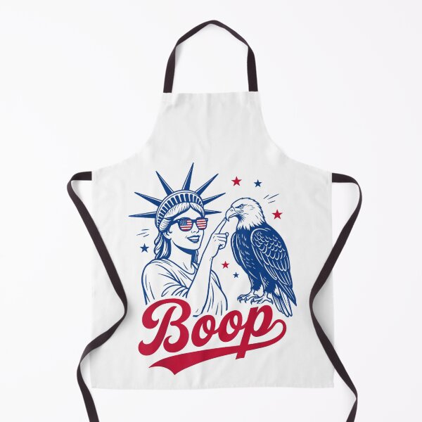 Item preview, Cute Statue of Liberty Booping Eagle Patriotic Funny Design For America designed and sold by YubitaLeLe.