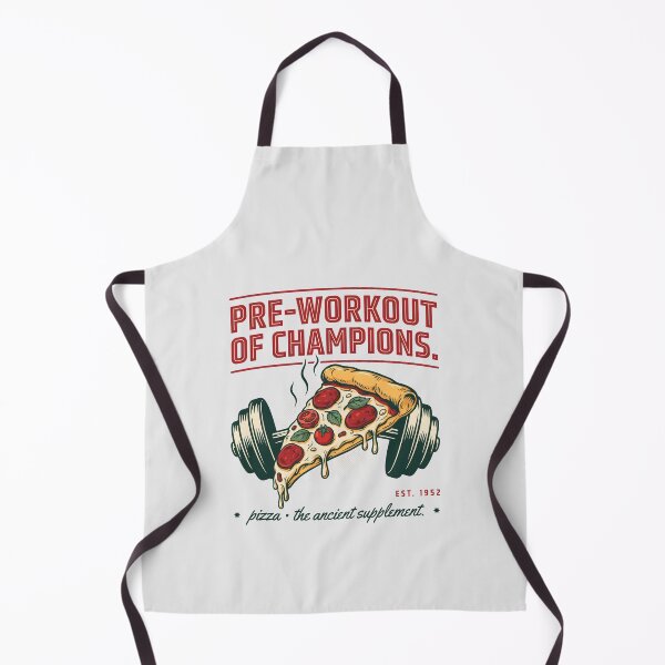 Item preview, Pre Workout Of Champions - Pizza Supplement Barbell designed and sold by Enea Kelo.