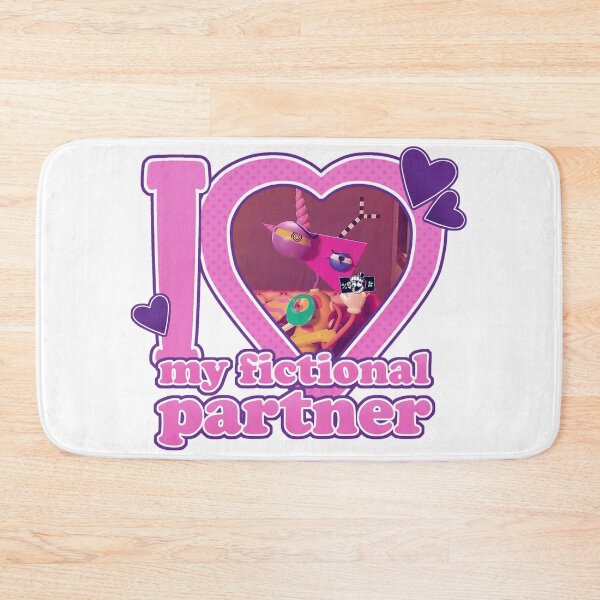 Item preview, I <3 My Fictional Partner - Zooble designed and sold by Comet and Crafts.