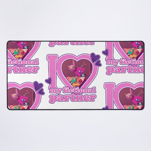 Item preview, I <3 My Fictional Partner - Zooble designed and sold by Comet and Crafts.