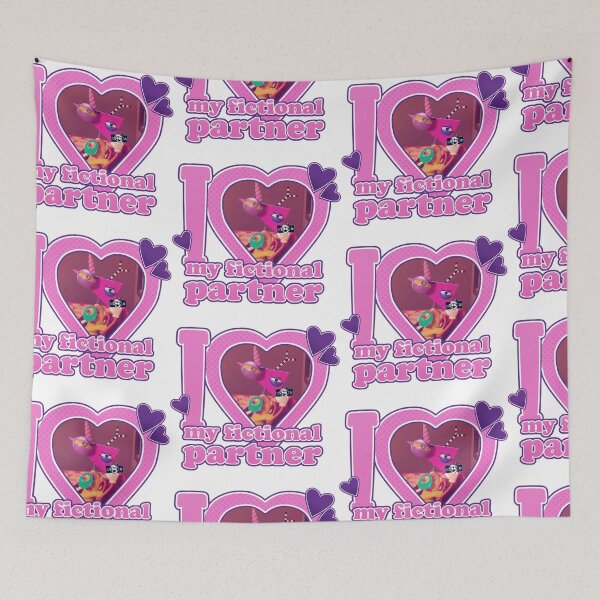 Item preview, I <3 My Fictional Partner - Zooble designed and sold by Comet and Crafts.