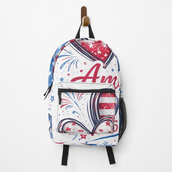 Item preview, Love for America 250 Years Celebration Patriotic Hearts 1776 to 2026 designed and sold by YubitaLeLe.